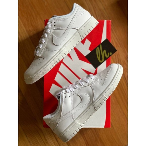 Size 6.5 W Nike Dunk Low "Triple White" - Picture 5 of 5